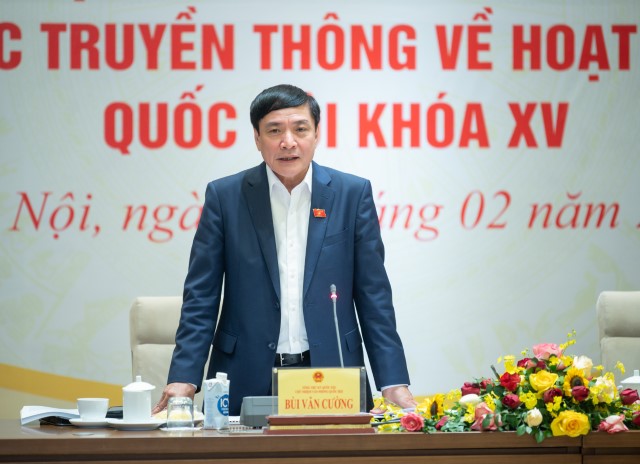 TỔNG THƯ KÝ QUỐC HỘI BÙI VĂN CƯỜNG: ĐỔI MỚI CÔNG TÁC TRUYỀN THÔNG ĐỂ XÂY DỰNG HÌNH ẢNH QUỐC HỘI GẦN GŨI HƠN VỚI CỬ TRI VÀ NHÂN DÂN